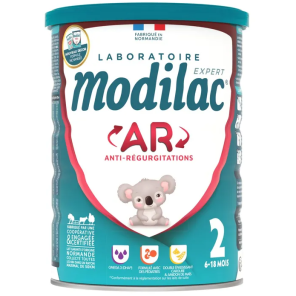 MODILAC Lait AR 2 de 6 à 18 Mois 800 g