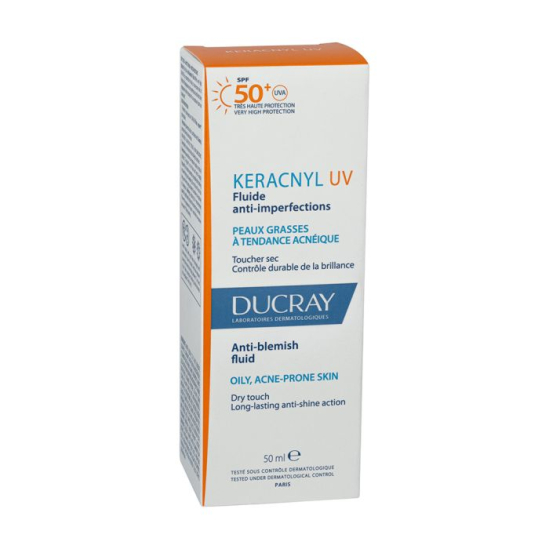 DUCRAY Keracnyl Fluide anti-imperfections SPF50+ 50ml
