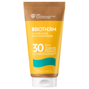 BIOTHERM Waterlover Face Sunscreen Crème Visage Protection Jeunesse SPF30 50 ml
