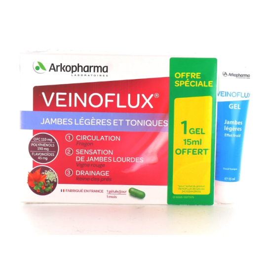 ARKOPHARMA Veinoflux Jambes Légères et Toniques