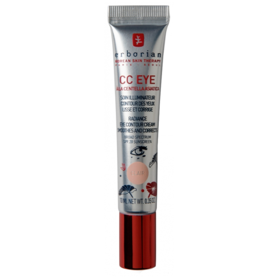 ERBORIAN CC Eye Soin Illuminateur Contour des Yeux 10 ml Teinte : Clair