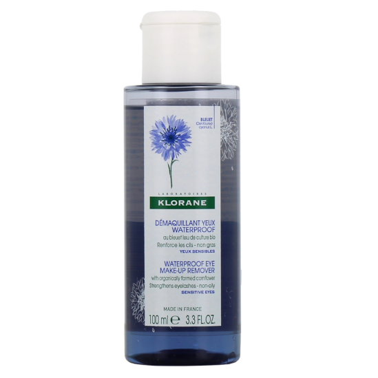 KLORANE Démaquillant Yeux Waterproof au Bleuet 100ml