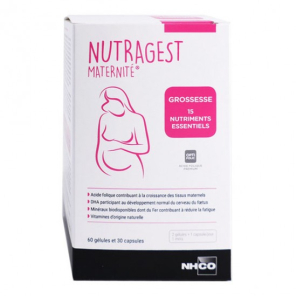 NHCO Nutragest Maternité 60 Gélules + 30 Capsules