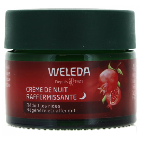 WELEDA Crème de Nuit Raffermissante Grenade Maca 40 ml