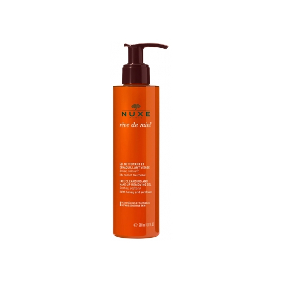 Nuxe Rêve de Miel Gel Nettoyant Démaquillant Visage 200ml