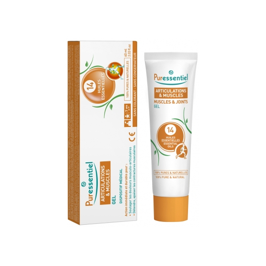 Puressentiel Articulations Gel aux 14 Huiles Essentielles 60 ml