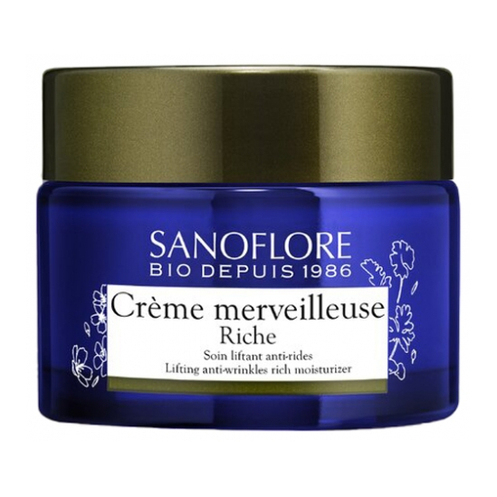SANOFLORE Crème Merveilleuse Riche Bio 50 ml