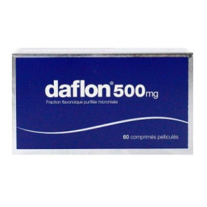 Daflon 500 mg 60 comprimés
