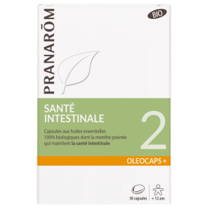 PRANARÔM Oleocaps 2 Santé Intestinale Bio Capsules boite de 30