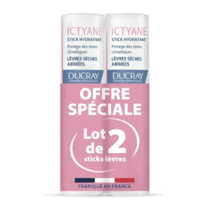 DUCRAY ICTYANE Stick Lèvres Hydratant 2x3g