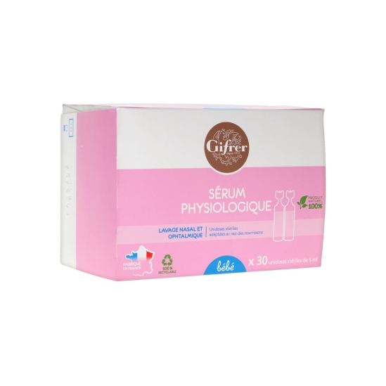 PHYSIOLOGICA SERUM PHYSIO 5ML BTE 30