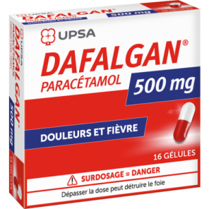 Dafalgan 500Mg 16 Gélules 