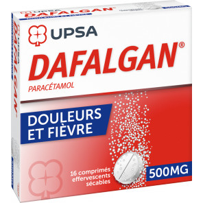 Dafalgan 500mg 16 comprimés effervescents
