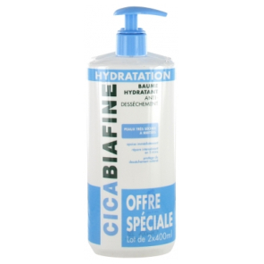 CICABIAFINE BAUME HYDRATANT 2X400ML