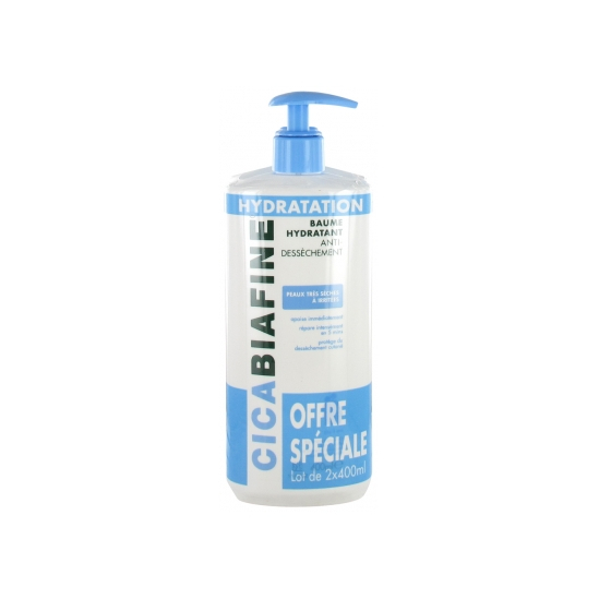 CICABIAFINE BAUME HYDRATANT 2X400ML