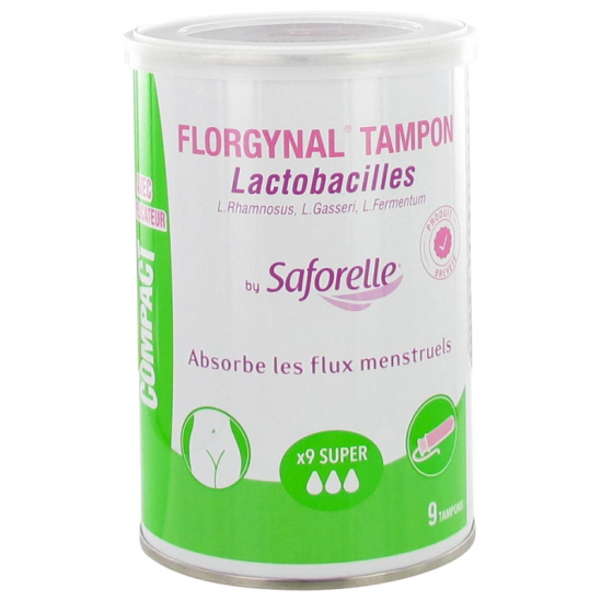 Florgynal Tampon Applicateur Compact 9 Super