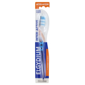ELGYDIUM Brosse à Dents Inter-Active Dure