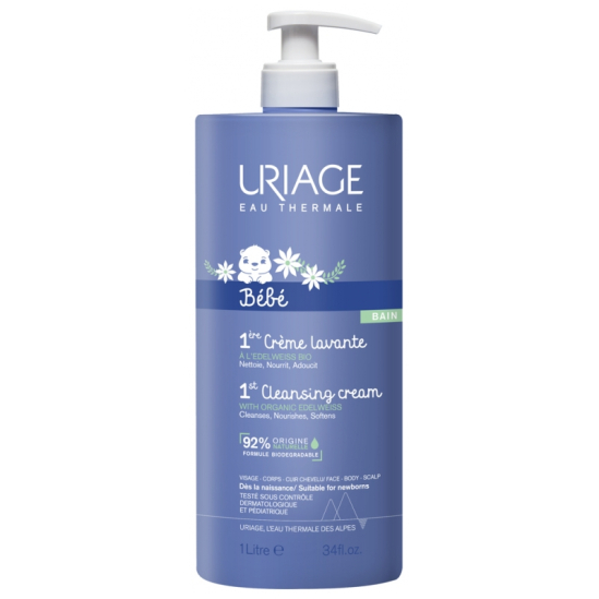 URIAGE Bébé 1ère Crème Lavante 1 L