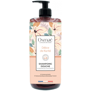 OSMAE Shampoing Douche Délice de Karité 1L
