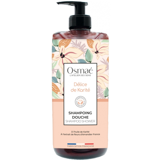 OSMAE Shampoing Douche Délice de Karité 1L