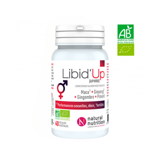 NATURAL NUTRITION Libid'Up 40 Gélules