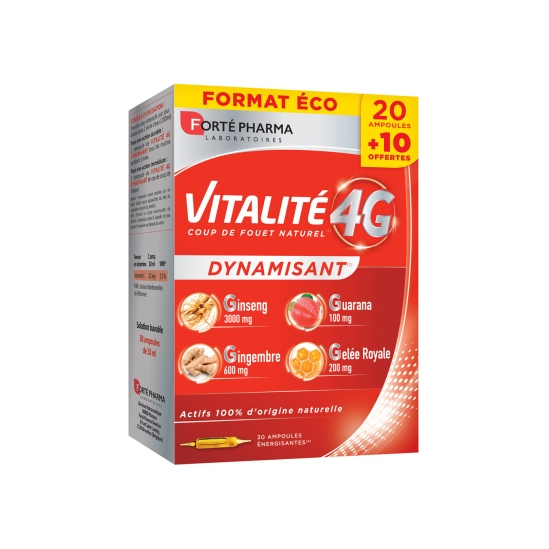 FORTE PHARMA VITALITE 4G DYNAM AMP BTE 30
