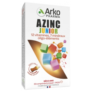AZINC Junior Comprimés à Croquer Goût Cola boite de 30