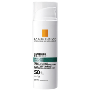 LA ROCHE-POSAY Anthelios Oil Correct Photocorrection Gel-Crème Quotidien SPF50+ 50 ml