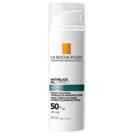 LA ROCHE-POSAY Anthelios Oil Correct Photocorrection Gel-Crème Quotidien SPF50+ 50 ml