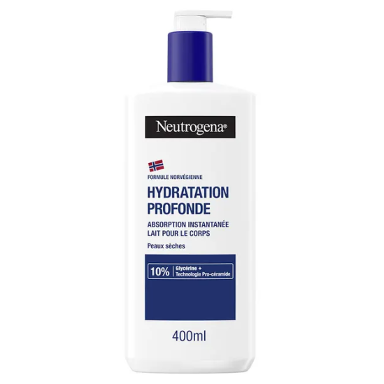 NEUTROGENA Hydratation Profonde Lait Corps Absorption Instantanée 400ml