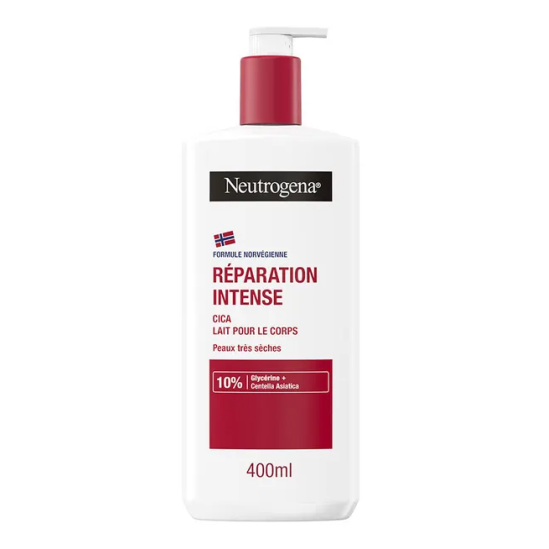 NEUTROGENA Lait Corps CICA Réparation Intense 400ml