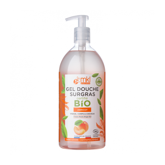 MKL GEL DOUCHE BIO ABRICOT 1L