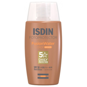 ISDIN Fotoprotector Fusion Water Color SPF50 50 ml - Teinte : Bronze