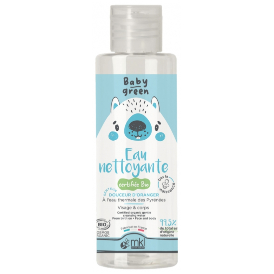 MKL Baby Green Eau Nettoyante Bio 100 ml