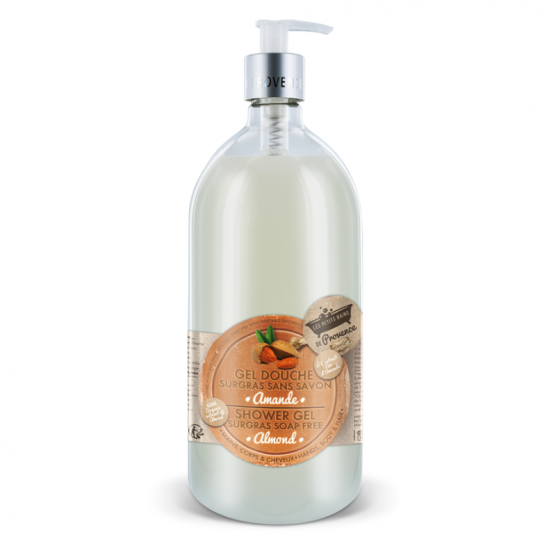 PETIT BAIN PROV GEL DOUCHE AMANDE 1L