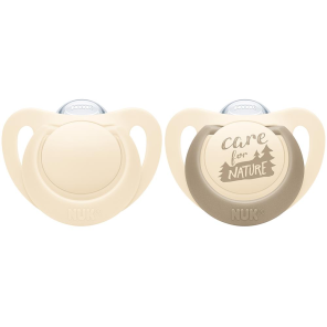 NUK SUCET FOR NATURE SILIC 6-18M CR 2