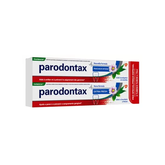 Parodontax fraicheur intense lot 2x75ml