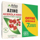 Azinc Acérola 1000 Lot de 2 x 30 Comprimés à Croquer