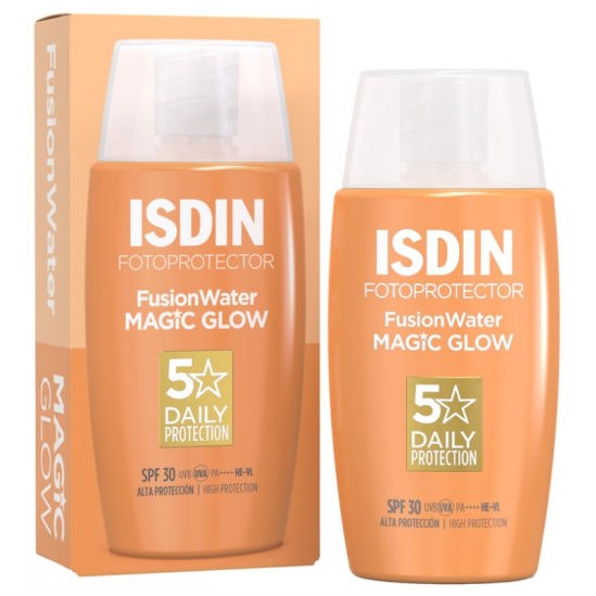 ISDIN Fotoprotector Fusion Water Magic Glow Crème Solaire SPF30 50 ml