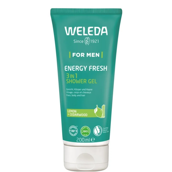 WELEDA Gel Douche 3 en 1 Energy Fresh