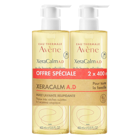 AVENE Xeracalm A.D Huile Lavante Relipidante 2x400ml