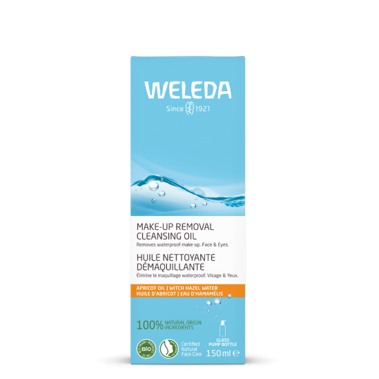 WELEDA Huile Nettoyante Démaquillante Bio 150ML