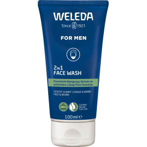 WELEDA ForMen Nettoyant 2-en-1 Visage 100 ml