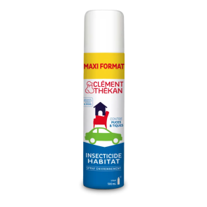 CLEMENT THEKAN Spray Insecticide Habitat Puces & Tiques 500ml