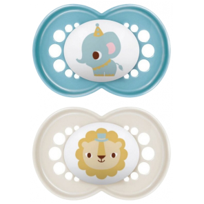 MAM 2 Sucettes Original Animaux 18 Mois et +