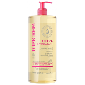 TOPICREM Ultra-Hydratant Huile de Douche 1 Litre