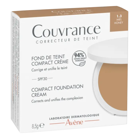 AVENE Couvrance Fond de Teint Compact Crème 1.3 Miel