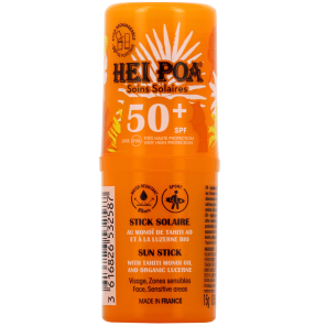 HEI POA Stick Solaire Monoï Visage SPF50+ 15g