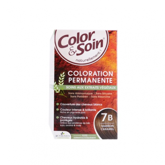 LES 3 CHÊNES Color & Soin marron caramel 7B