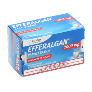 Efferalgan 1000mg fruits rouges 8 comprimés
